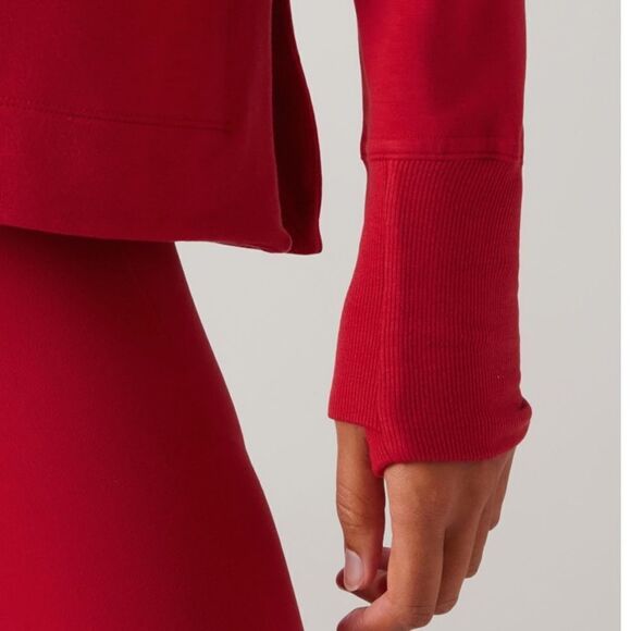 Athleta Coaster Luxe Sweatshirt- TALL - Picture 4 of 11